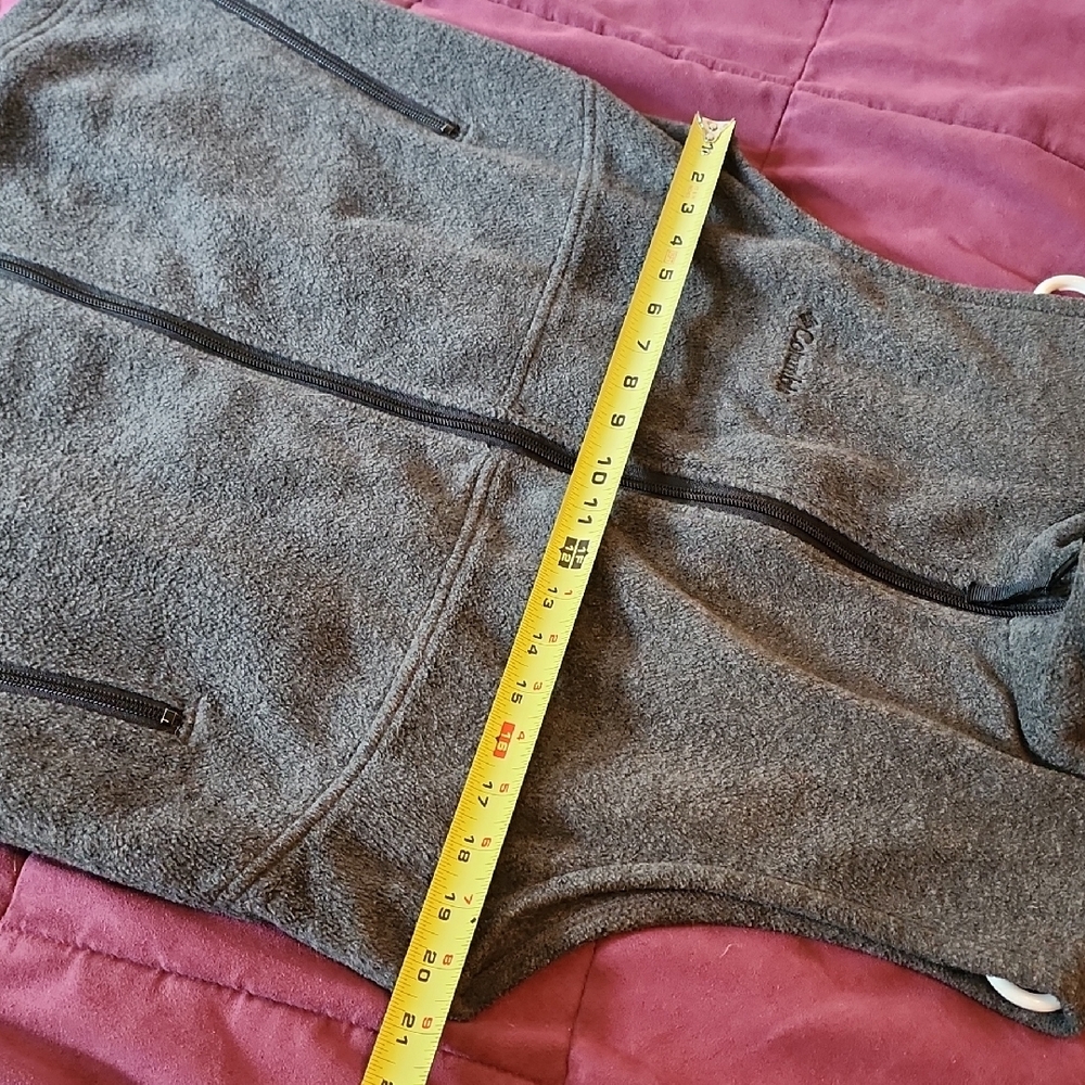 Columbia Gray Fleece Vest - Picture 7 of 10